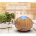 400ml Essential Oil Diffuser Cool Mist Humidifier Ultrasonic Aroma for Office Home Bedroom Living Room Study Yoga Spa - B077P6S71H
